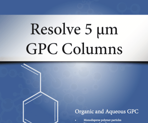 Jordi Resolve 5 μm GPC色谱柱图像。